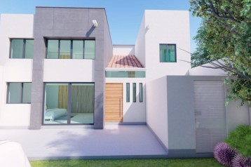 CASA SOLA, ESTILO MINIMALISTA  EN VISTA HERMOSA 